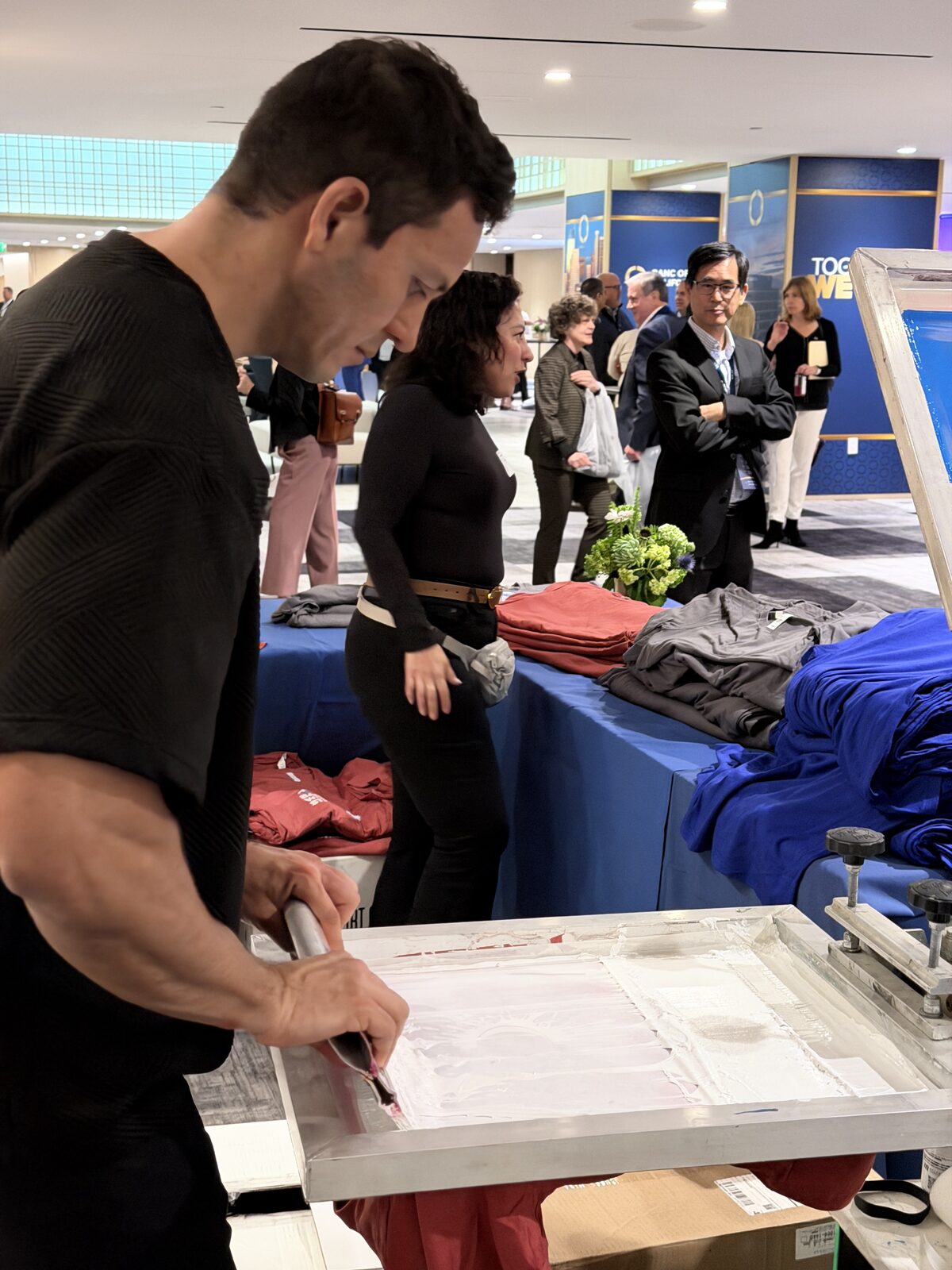 Live event printing at a San Diego corporate events & conferences event